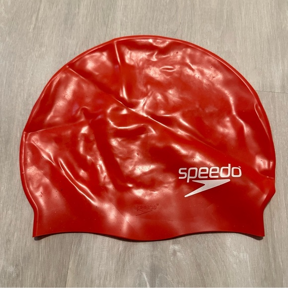 Speedo Other - Speedo Red Swimmers Swim Cap